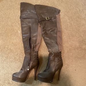 Knee High Heel Boots